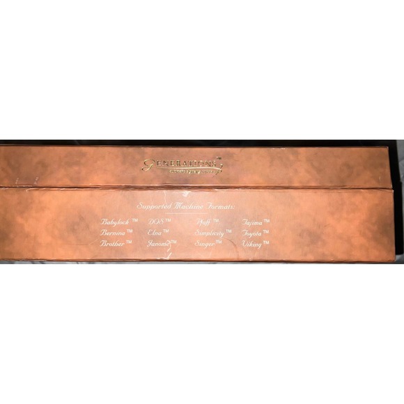 Generations Automatic Digitizing Embroidery Software Windows XP 2000 Vintage - Picture 8 of 8